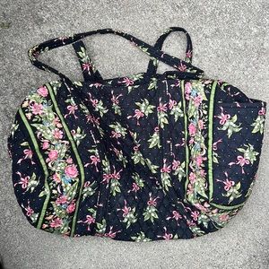 Vera Bradley, Large Duffle Bag. "New Hope" Retired Rare